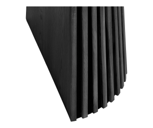 Mesa de cocina TOKYO (Roble negro, Extensible)